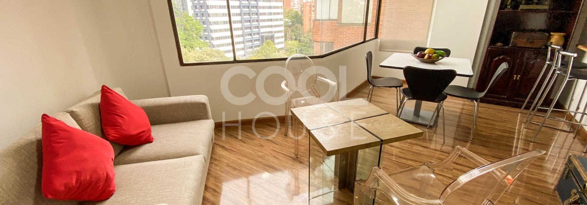 Apartamento amoblado en arriendo en El Nogal