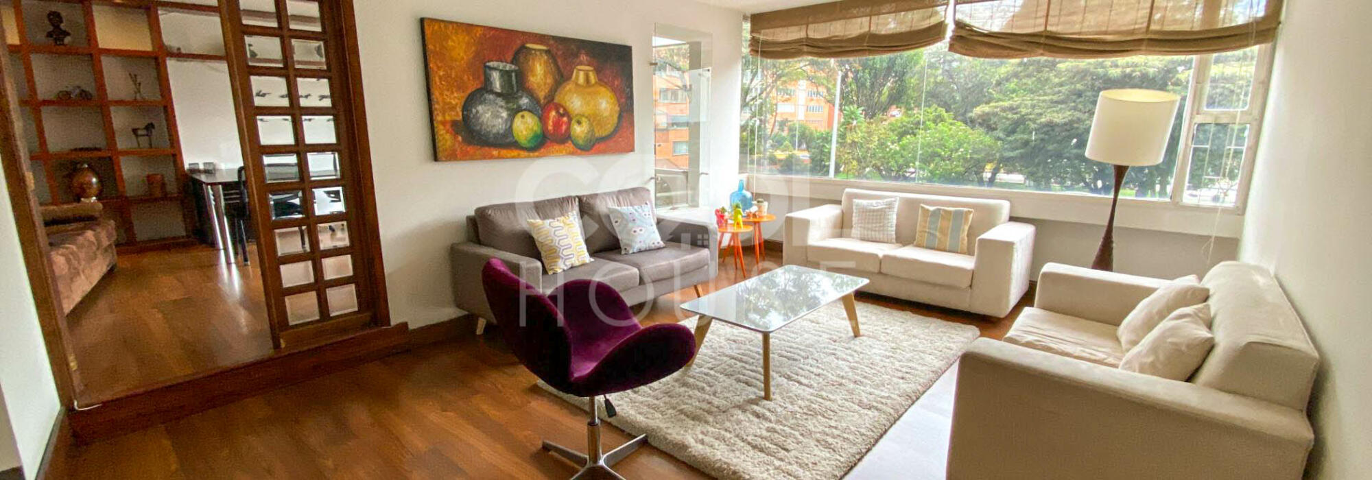 Apartamento amoblado o sin amoblar en arriendo en Chicó