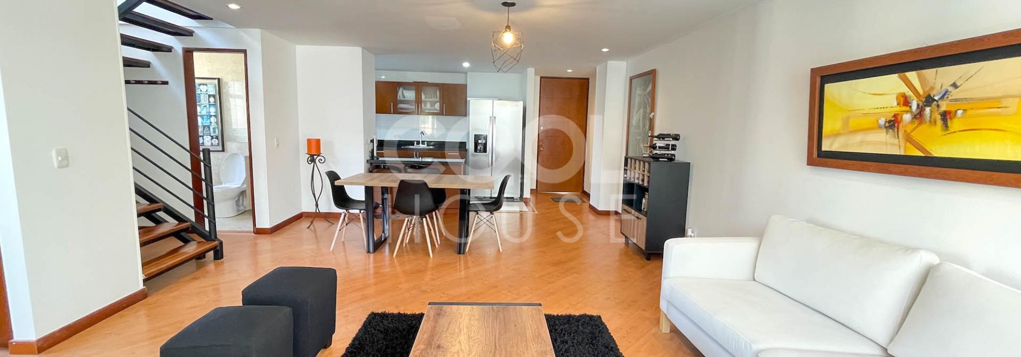 Apartamento Dúplex con terraza en venta en Chicó