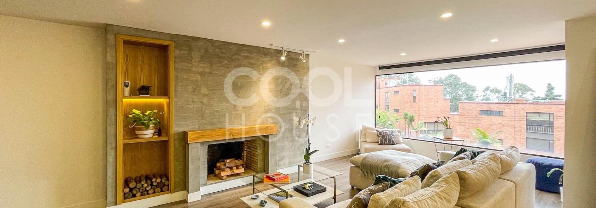 Apartamento con terraza en venta en Chicó Alto