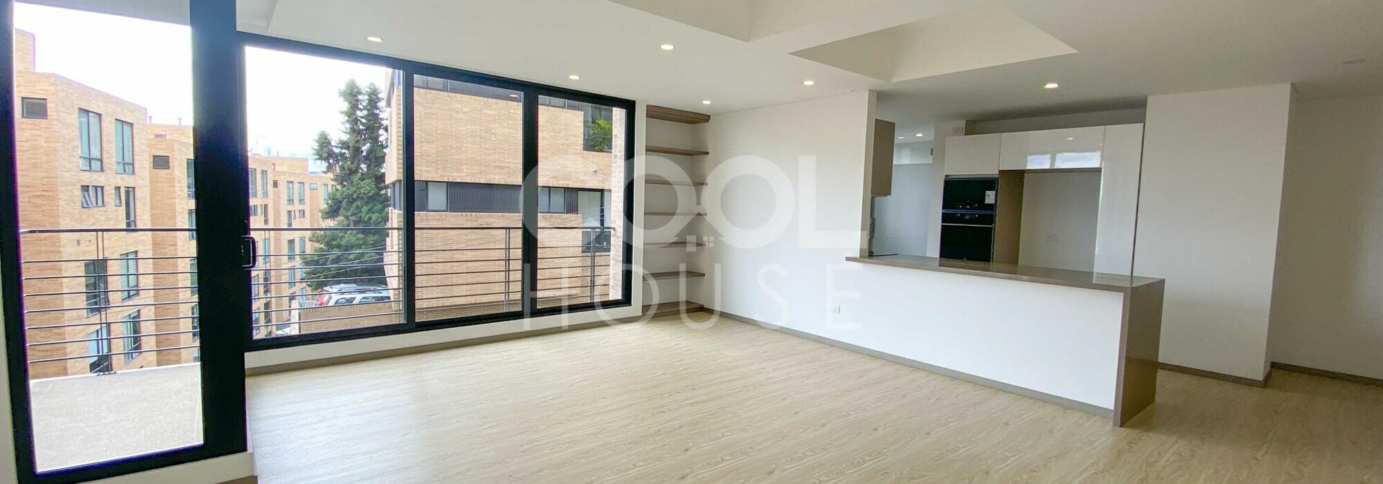 Apartamento para estrenar con terraza en venta en Rosales alto.