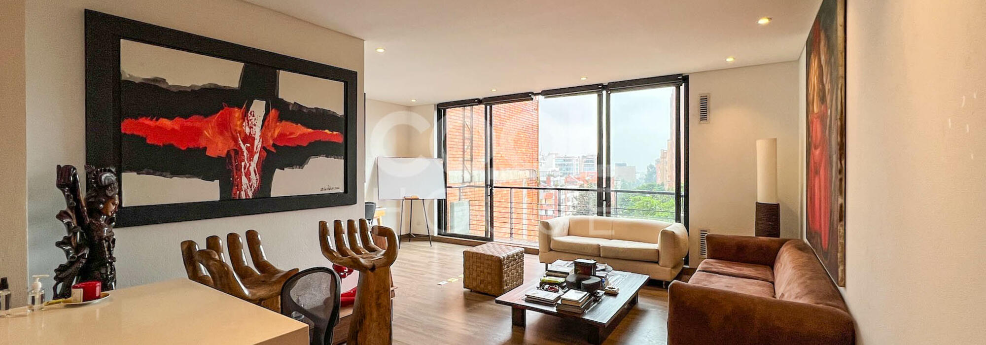 Apartamento moderno en venta o arriendo en Chicó
