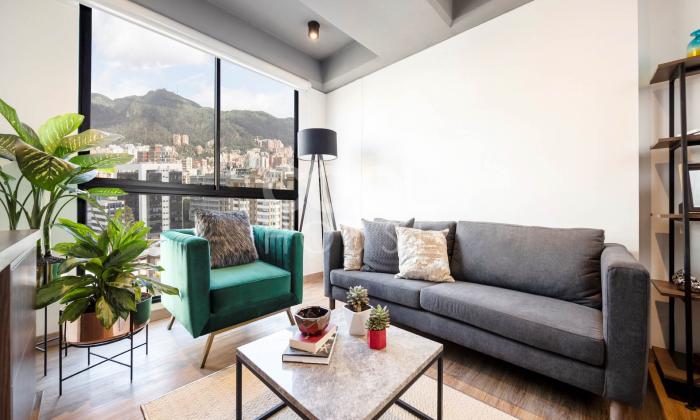 Apartamento en arriendo en El Nogal - Nomad 77