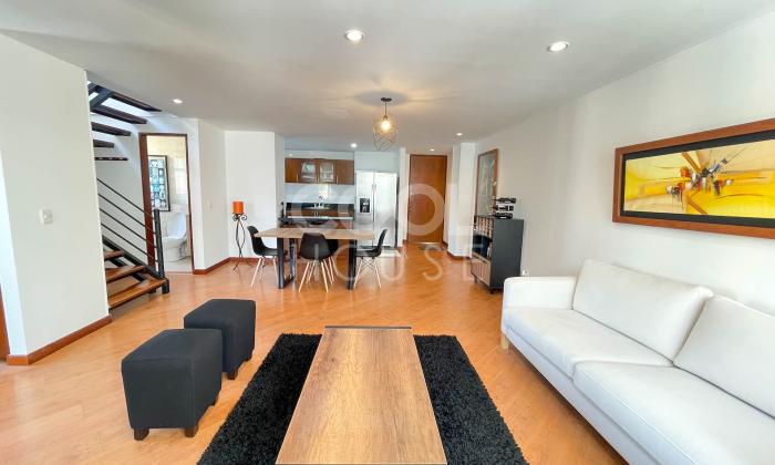Apartamento Dúplex con terraza en venta en Chicó