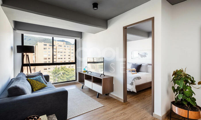 Apartamento en arriendo amoblado o sin amoblar en El Nogal - Nomad 77