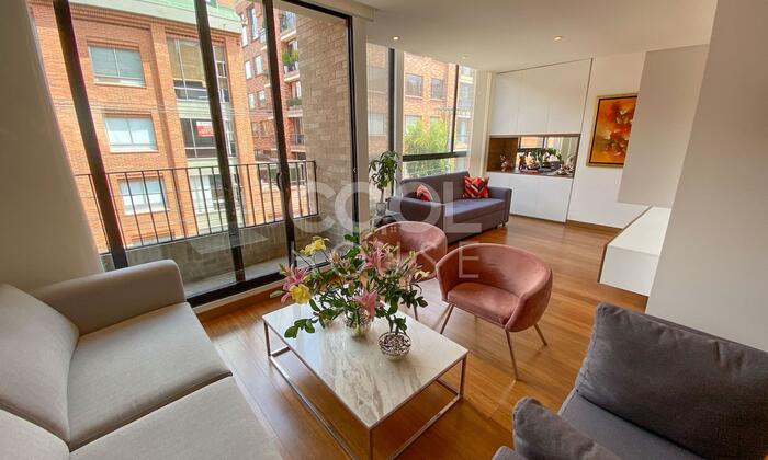 Apartamento moderno en venta en Chicó