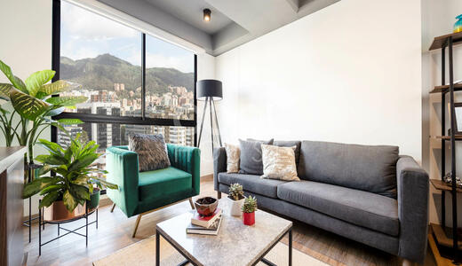 Apartamento en arriendo en El Nogal - Nomad 77